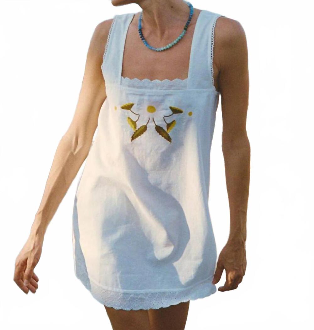 NEW CIAO LUCIA edeme dress in white